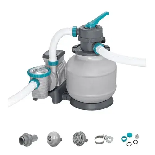 Sistem de filtrare cu nisip Bestway 58499, cu temporizator 8.327 l/h, 280 W