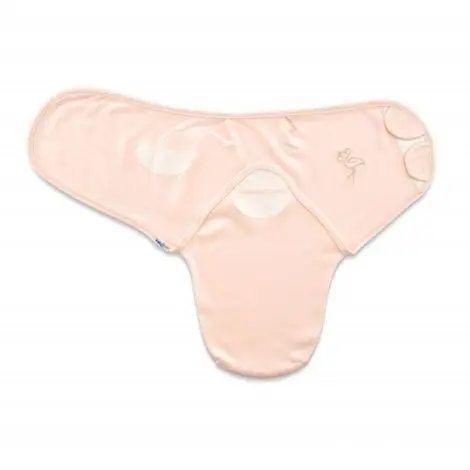 Sistem de infasare din bumbac 0-3 luni BabyJem Swaddle (Culoare: Somon)