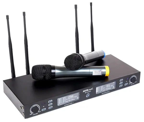 Sistem de microfon wireless Master Audio - BE5035H, negru