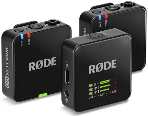 Sistem de microfon wireless Rode - Wireless GO II GEN3, negru