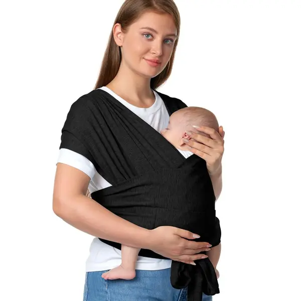 Sistem de purtare tip wrap Momcozy black