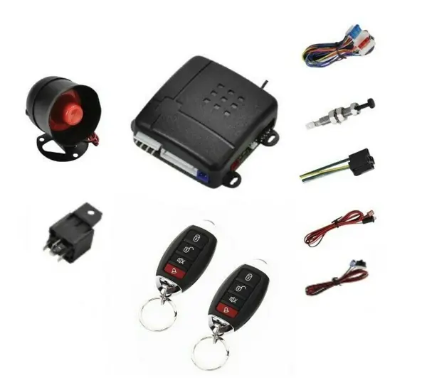 Sistem de securitate auto alarma de urgenta blocare de conducere 12V