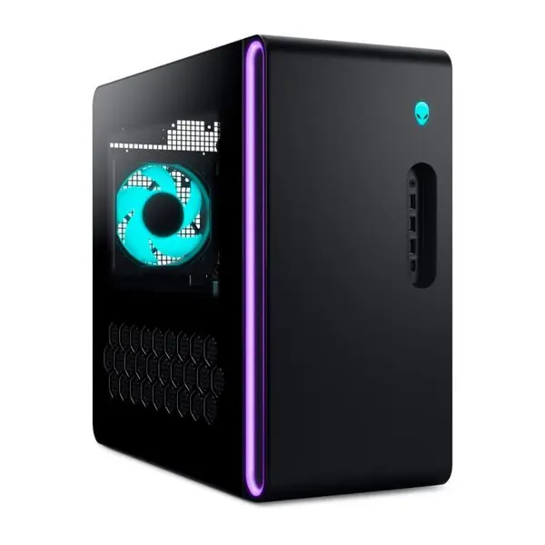 Sistem Desktop Gaming Alienware Aurora, Intel Core Ultra 9 285K, GeForce RTX 5080 16GB, 64GB RAM, 4TB SSD, Windows 11 Pro, Negru