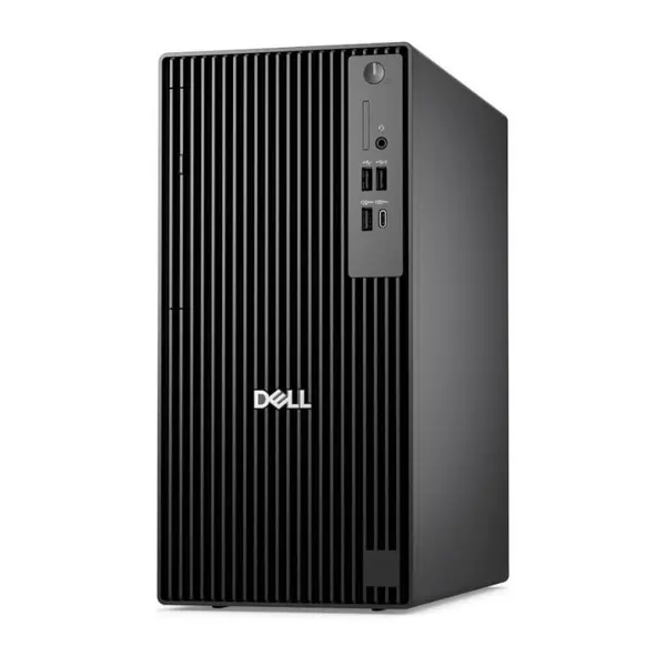 Sistem Desktop Tower Dell Pro Tower Plus, Intel Core Ultra 5 235, Intel Graphics, 16GB RAM, 512GB SSD, NoOS, Negru