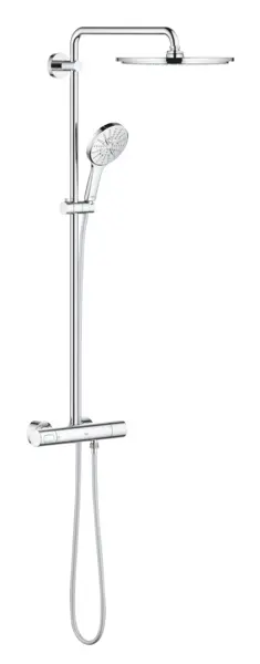 Sistem dus Grohe SmartActive 310, aparent, termostat, 310 mm, 1 functie, crom, 27968001