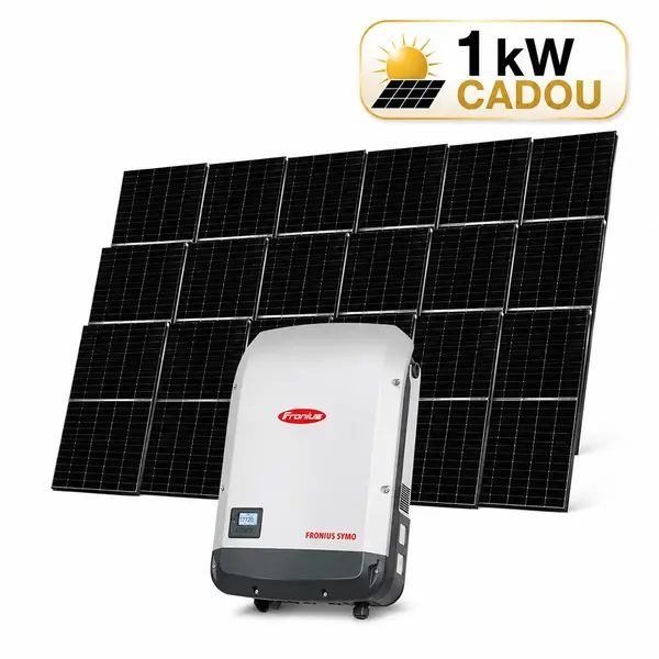 Sistem fotovoltaic 17kW (16 + 1 kW CADOU), invertor trifazat On Grid si 38 panouri Canadian Solar N-Type TOPCon, monocristalin, 460 Wp, 144 celule, rama neagra