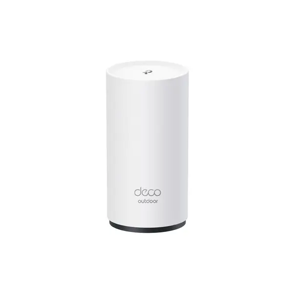 Sistem Mesh dual band exterior TP-Link Deco BE25-Outdoor, 2.5Gbps, 3600 Mbps, WiFi 7, 2.4 - 5 GHz, PoE, 1 bucata