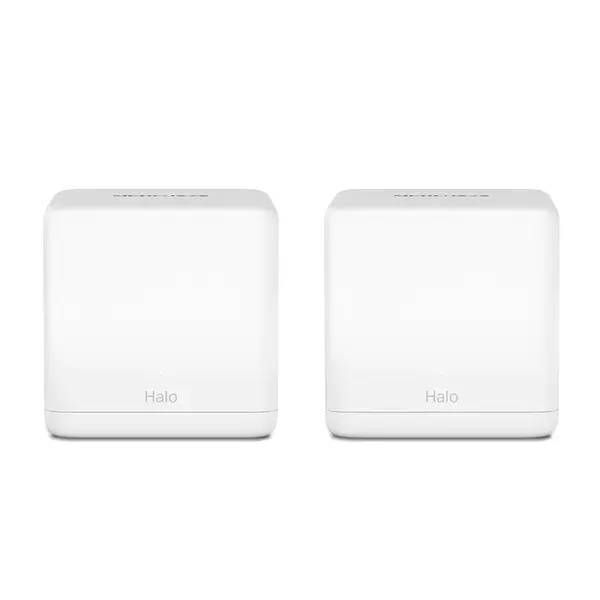 Sistem mesh router Mercusys Halo H30G (2-pack), AC1300, Dual band, Gigabit Ethernet, MU-MIMO, Alb
