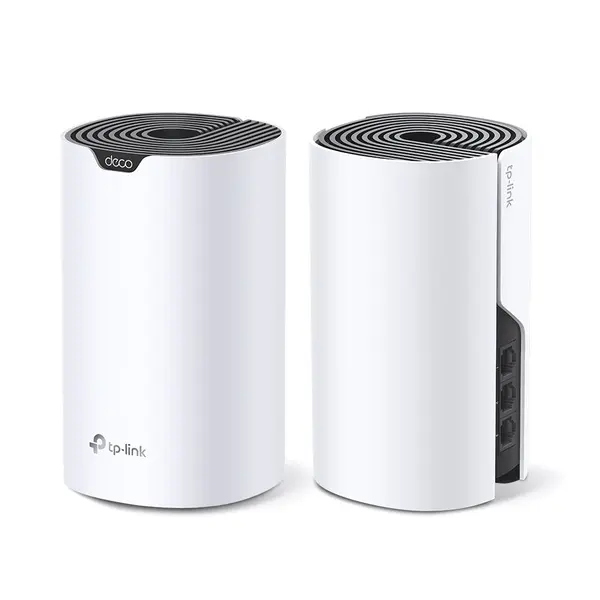 Sistem Mesh Wi-Fi pentru intreaga casa Tp-Link Deco S7(2-pack), Dual-Band AC1900, Gigabit, acoperire 360 mp, pentru 100 dispozitive