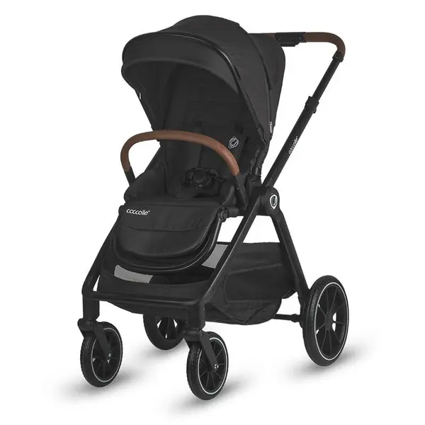 Sistem modular 3 in 1 Coccolle Aspen Jet Black + Scoica auto iSize Coccolle Knox Black