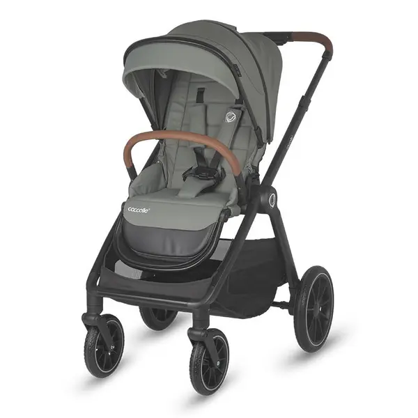 Sistem modular 3 in 1 Coccolle Aspen Moss Green + Scoica auto iSize Coccolle Knox Black