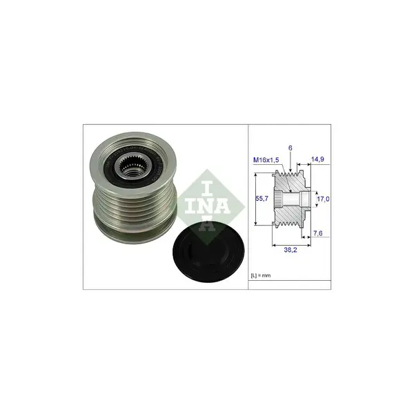 Sistem roata libera, generator Schaeffler INA 535 0013 10