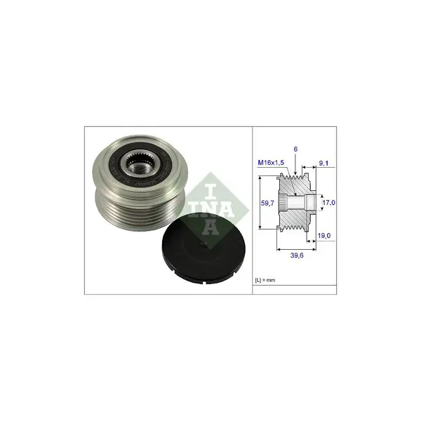 Sistem roata libera, generator Schaeffler INA 535 0065 10