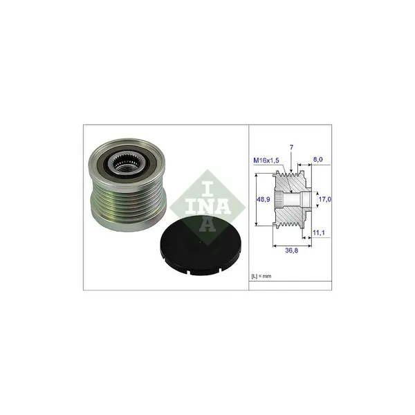 Sistem roata libera, generator Schaeffler INA 535 0081 10