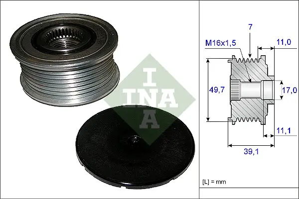 Sistem roata libera, generator Schaeffler INA 535 0084 10
