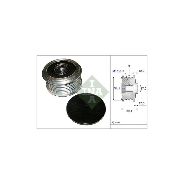 Sistem roata libera, generator Schaeffler INA 535 0090 10