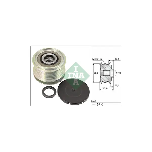 Sistem roata libera, generator Schaeffler INA 535 0105 10