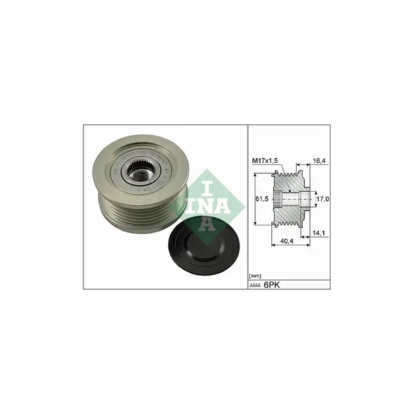 Sistem roata libera, generator Schaeffler INA 535 0115 10