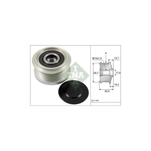 Sistem roata libera, generator Schaeffler INA 535 0228 10