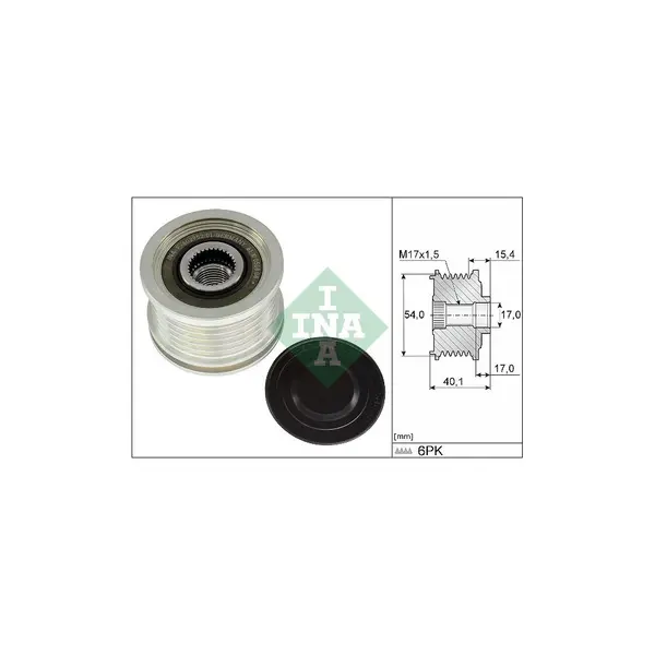 Sistem roata libera, generator Schaeffler INA 535 0317 10