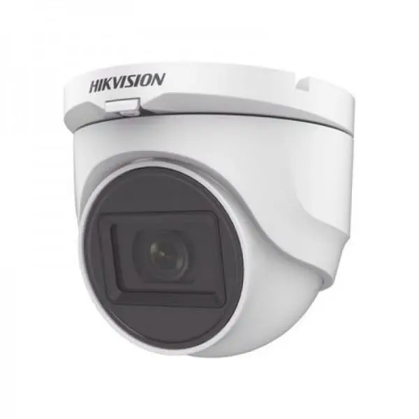 Sistem supraveghere mixt audio-video Hikvision 4 camere Turbo HD 2MP, accesorii incluse