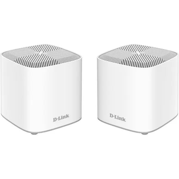 Sistem Wi-Fi Mesh D-Link COVR-X1862, AX1800, Dual-Band, 2-Pack, Alb
