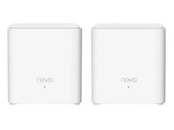 Sistem Wi-Fi Mesh pentru acasa Tenda TND-Nova EX3(2-pack), AX1500, dual-band, 1501 Mbps, 2 unitati, 300 mp