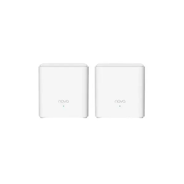Sistem Wi-Fi Mesh pentru acasa Tenda TND-Nova EX3(2-pack), AX1500, dual-band, 1501 Mbps, 2 unitati, 300 mp