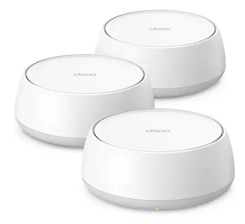 Sistem Wi-Fi Mesh TP-Link Deco BE25(3-pack), BE3600, Wi-Fi 7, Dual-Band, 2 porturi 2.5 Gbps, MLO, HomeShield