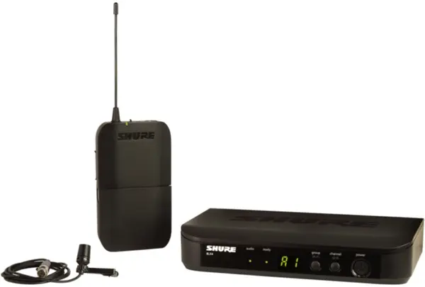 Sistem wireless Shure - BLX14E/CVL-M17, negru