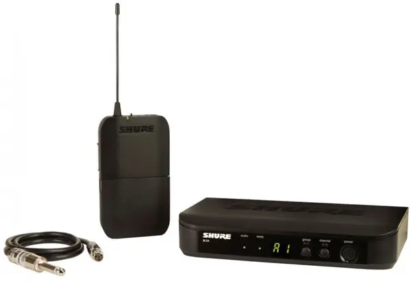 Sistem wireless Shure - BLX14E-H8E, negru