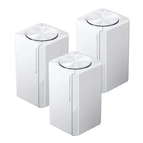Sistem Wireless Xiaomi Mesh AC1200 3-Pack DVB4484GL, Dual Band, 1200 Mbps (Alb)