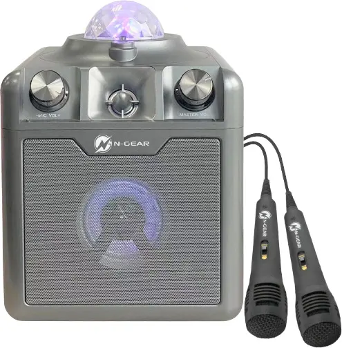 Sistema audio N-Gear - Disco Star 710, argintiu