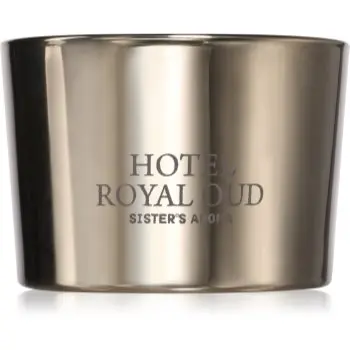 Sister's Aroma Hotel Royal Oud lumânare parfumată