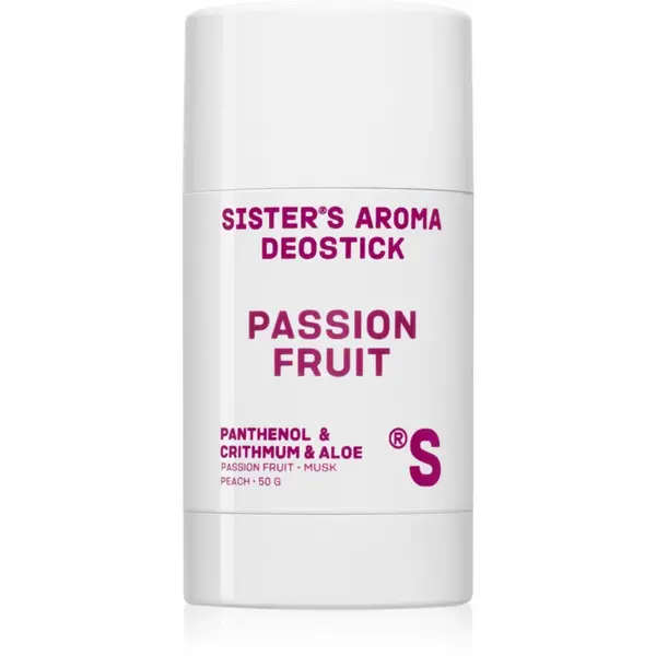 Sister's Aroma Passion Fruit Deostick deodorant stick impotriva mirosului si transpiratiei 50 g
