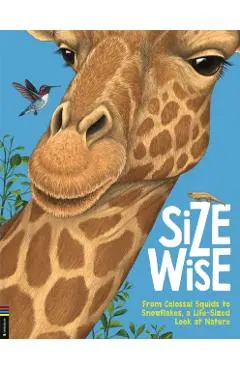 Size Wise: From Colossal Squids to Snowflakes, a Life-Sized Look at Nature - Camilla De La Bedoyere