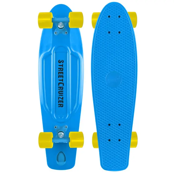 Skateboard Street Cruizer 57 cm bleu Mandelli