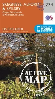 Skegness, Alford and Spilsby. September 2015 ed, Sheet Map/Ordnance Survey