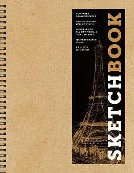 Sketchbook (Basic Large Spiral Kraft), Hardcover/Sterling Publishing Company