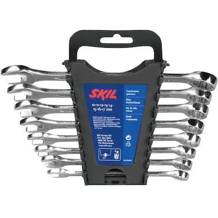 Skil SKIL-2610Z03981-Set chei combinate cu suport, 8 chei
