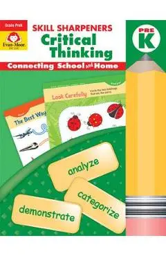 Skill Sharpeners Critical Thinking, Grade Prek - Evan-moor Educational Publishers
