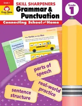 Skill Sharpeners Grammar and Punctuation, Grade 1, Paperback/Evan-Moor