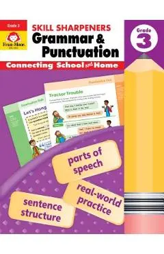Skill Sharpeners Grammar and Punctuation, Grade 3 - Evan-moor