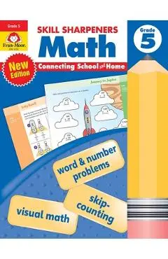 Skill Sharpeners: Math, Grade 5 Workbook - Evan-moor Corporation