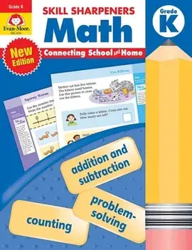 Skill Sharpeners: Math, Kindergarten Workbook, Paperback/Evan-Moor Corporation