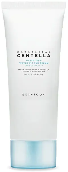 Skin 1004 Madagascar Centella Hyalu-Cica Cremă de protecție solară Water-fit, SPF50+, 100 ml