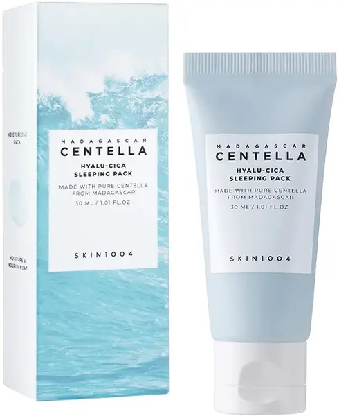 Skin 1004 Madagascar Centella Hyalu-Cica Mască facială peste noapte Sleeping, 30 ml