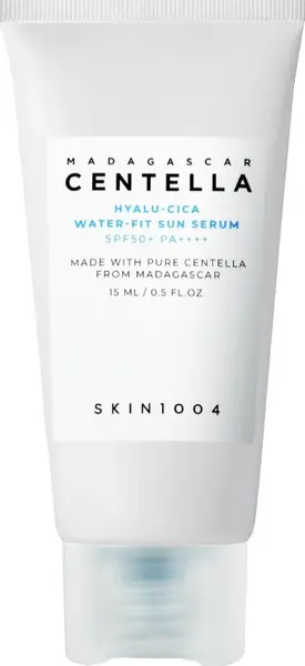 Skin 1004 Madagascar Centella Hyalu-Cica Ser de protecție solară, SPF50+, 15 ml
