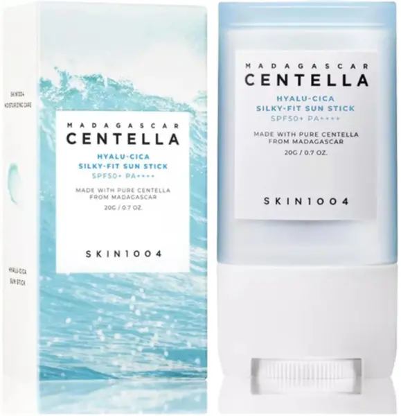 Skin 1004 Madagascar Centella Hyalu-Cica Stick de protecție solară, SPF50+, 20 g