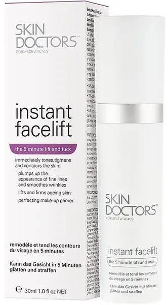 Skin Doctors Ser de lifting pentru față Instant Facelift, 30 ml